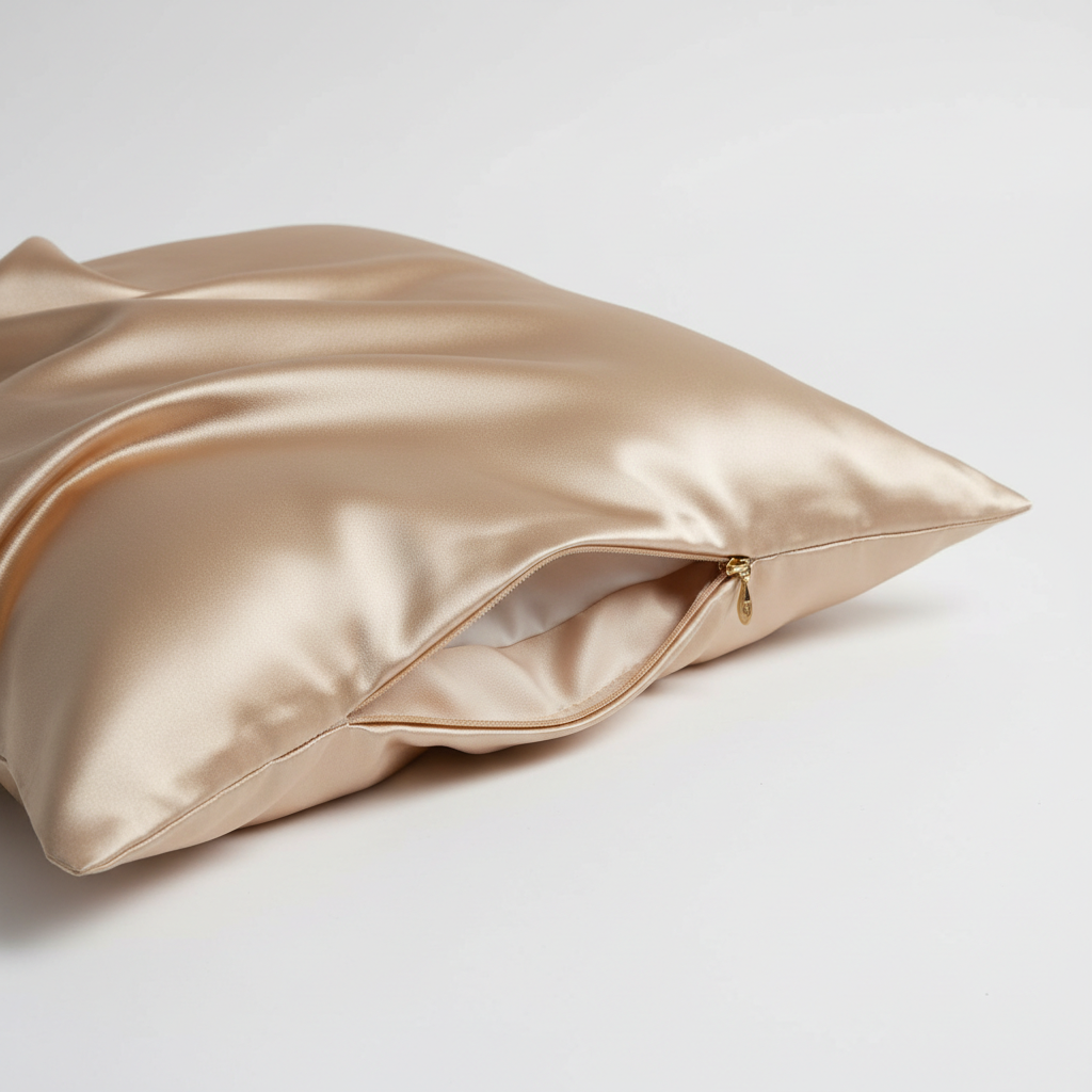 Champagne Silk Pillowcase