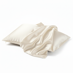 Ivory White Silk Pillowcase